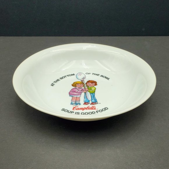 Anchor Dinnerware Campbell's Soup Kids Soup Bowl Soup is Good Food Dish - Picture 4 of 7